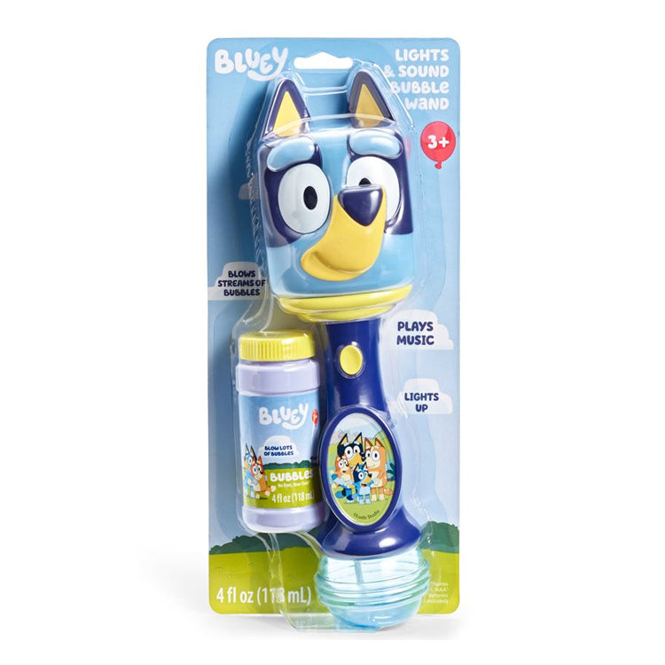 Bluey Lights & Sounds Bubble Wand