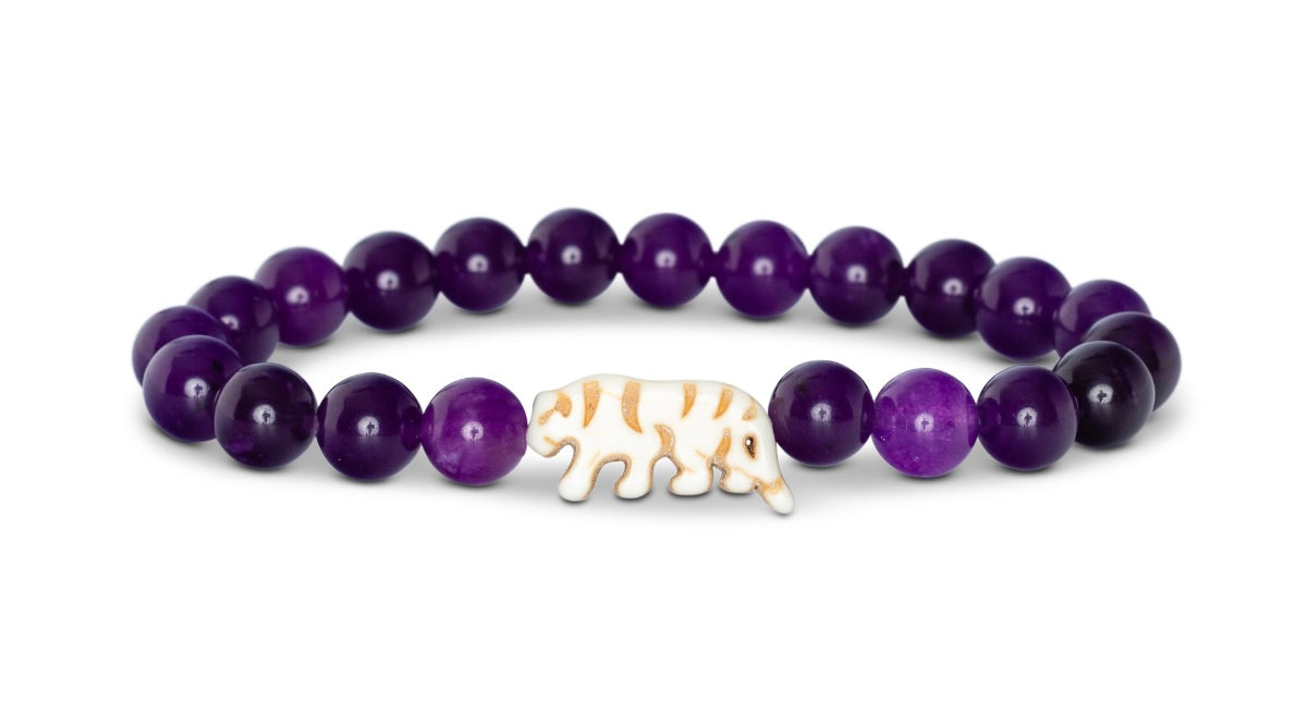 Fahlo Bracelet Tiger Royal Purple
