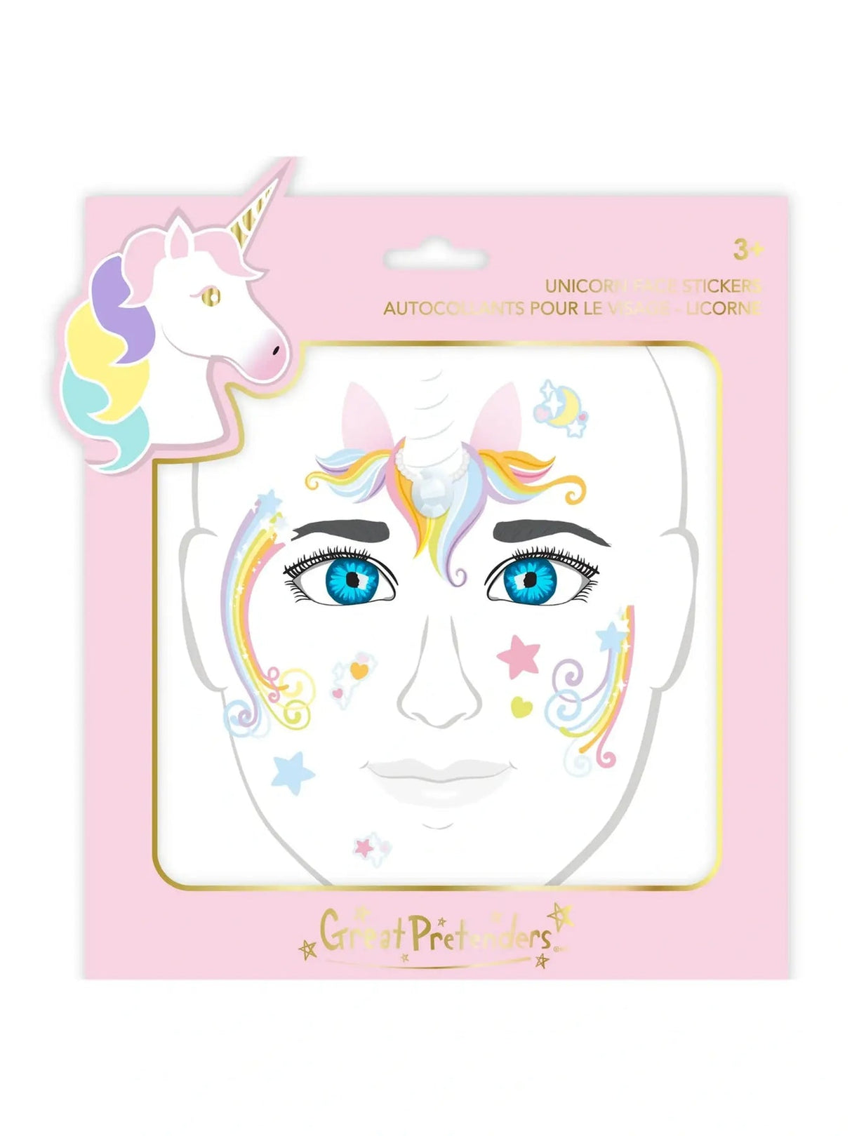 Unicorn Fairy Face Stickers