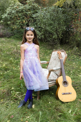 Ombre Eras Dress Lilac/Blue - Size 7/8