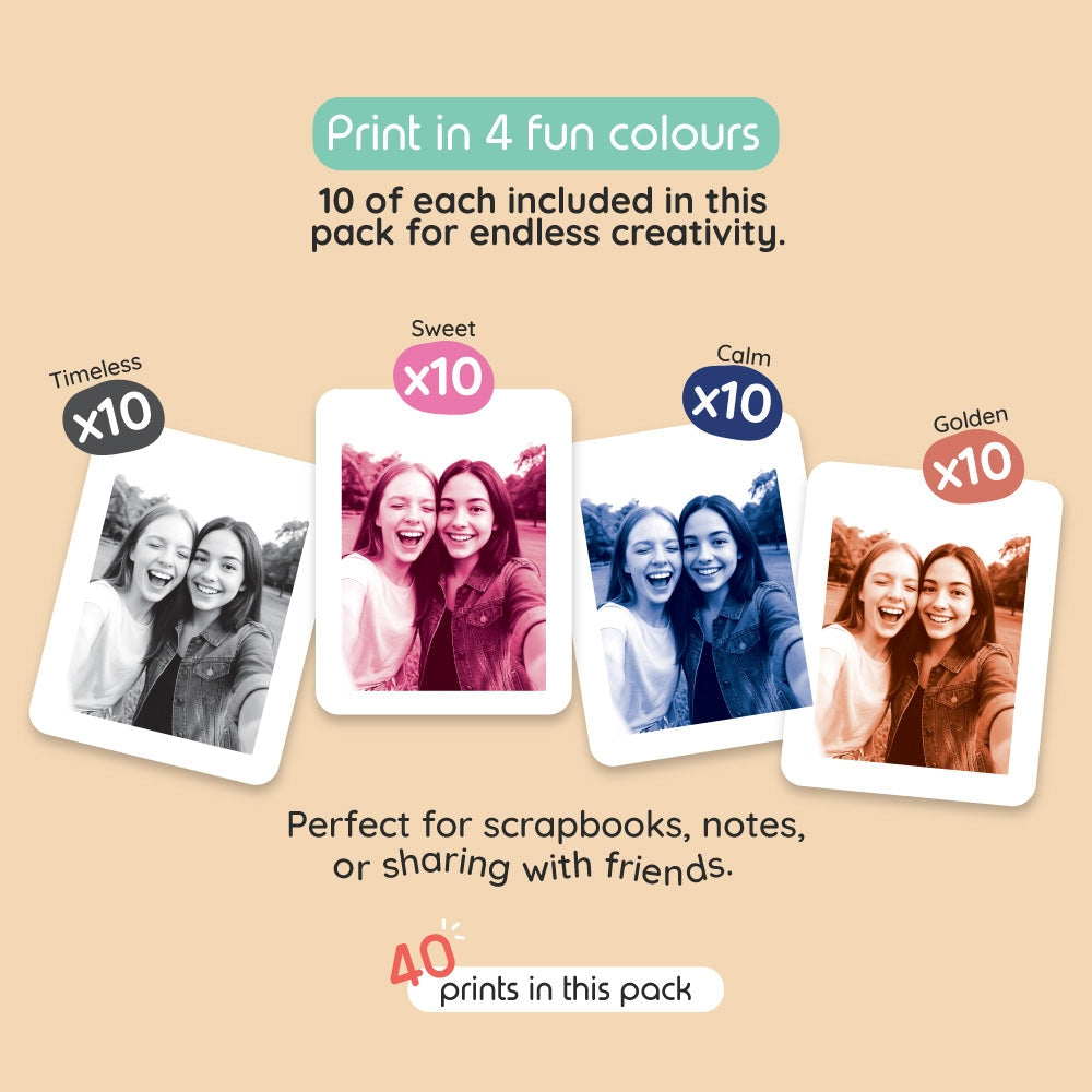 Print Pack 40 Prints For Model P2