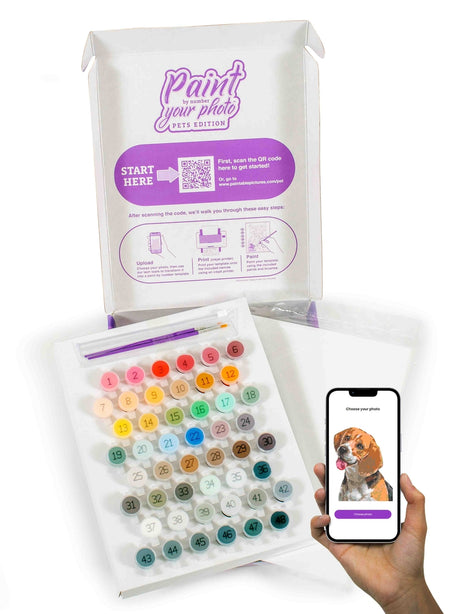 Paint Your Photo Pets Edition