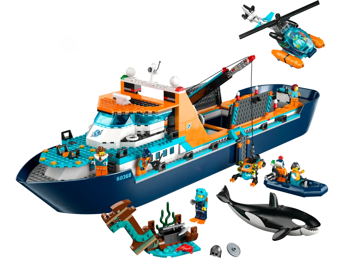LEGO City 60368 Arctic Explorer Ship