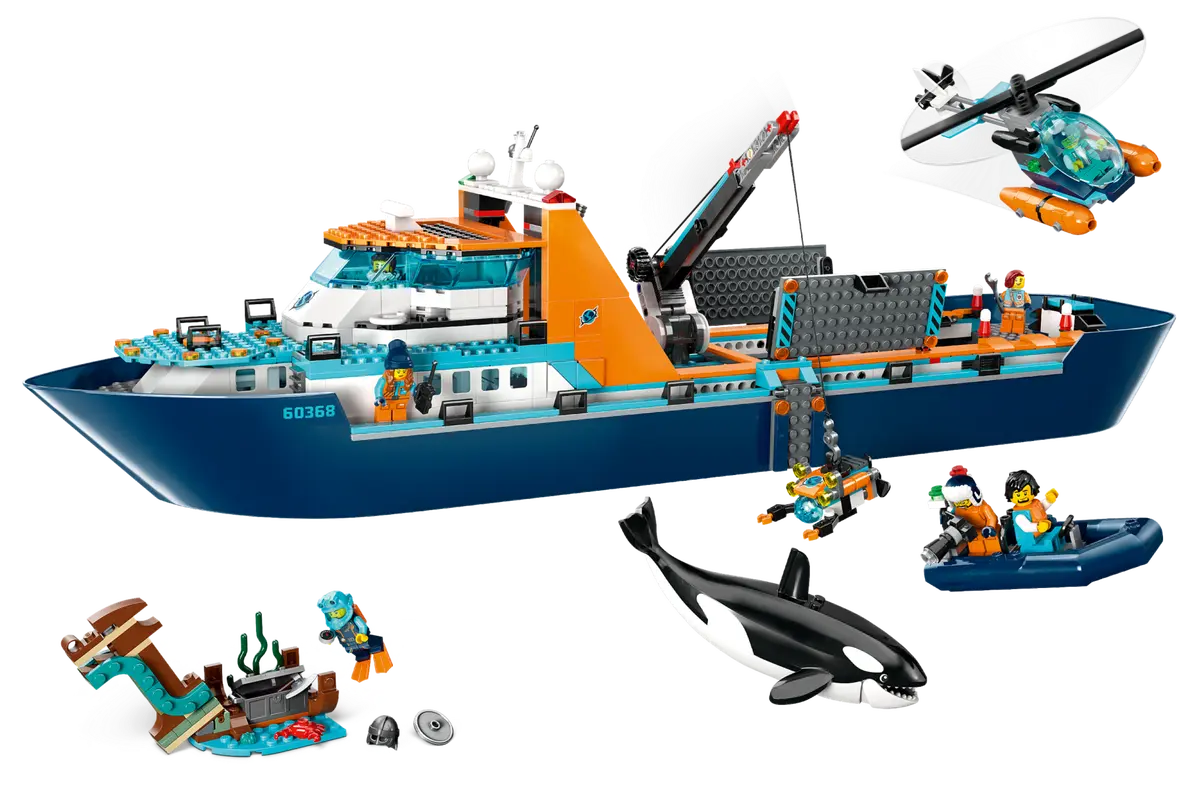 LEGO City 60368 Arctic Explorer Ship