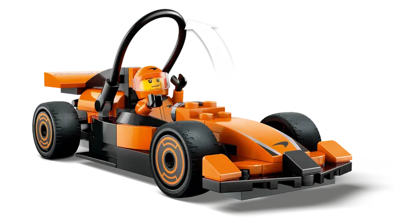 LEGO City 60442 F1 Driver with McLaren Race Car