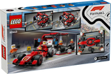 LEGO City 60443 F1 Pit Stop & Pit Crew with Ferrari Car