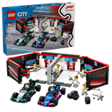 LEGO City 60444 F1 Garage & Mercedes-AMG & Alpine Cars