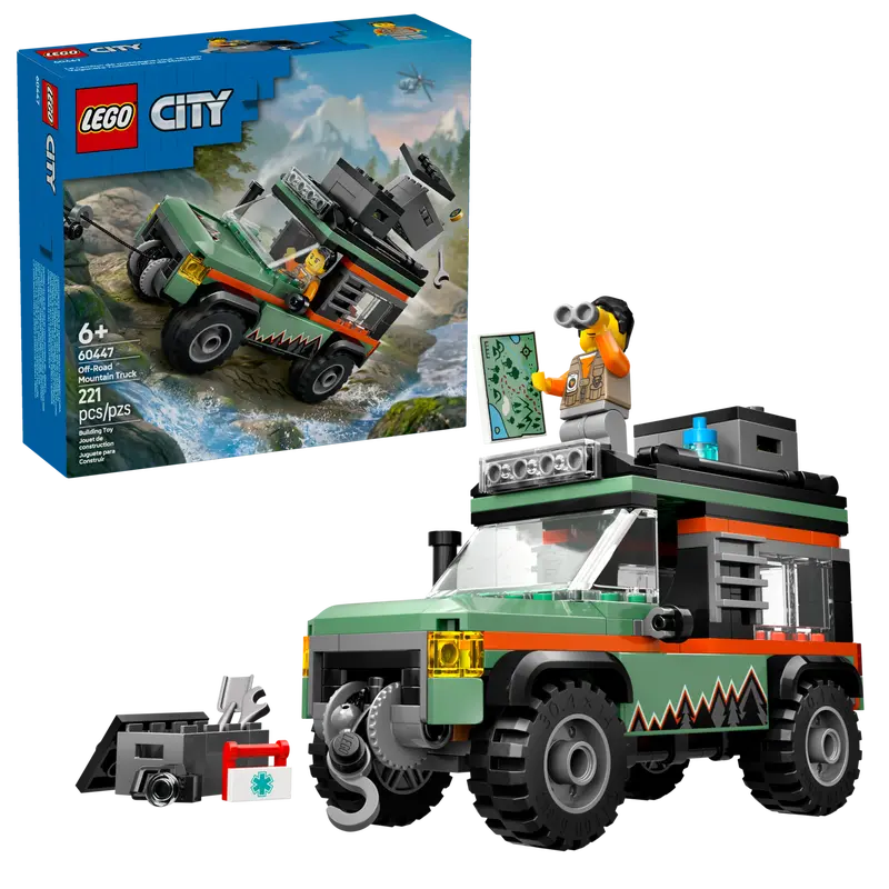 LEGO City 60447 Off-Road 4x4 Mountain Truck