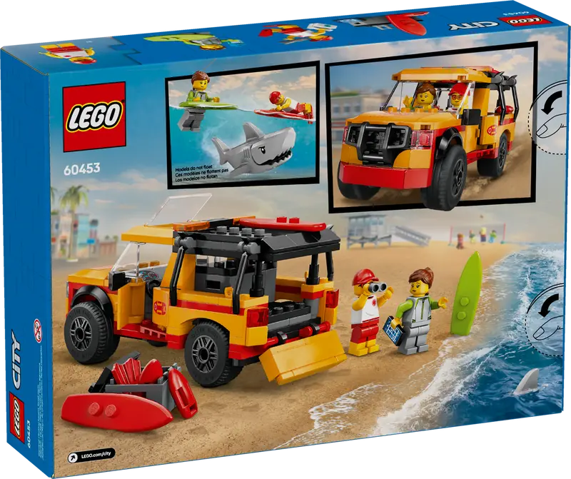 LEGO City 60453 Lifeguard Beach Rescue Truck