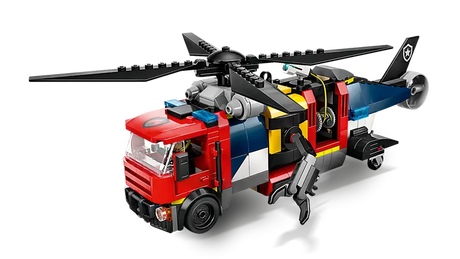 LEGO City 60462 Helicopter, Fire Truck & Submarine Remix