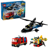 LEGO City 60462 Helicopter, Fire Truck & Submarine Remix