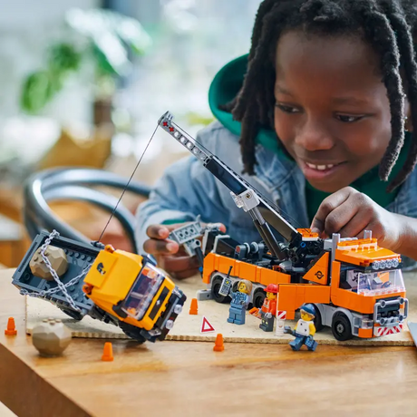 LEGO City 60467 Heavy-Duty Recovery Tow Truck with Crane