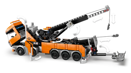 LEGO City 60467 Heavy-Duty Recovery Tow Truck with Crane