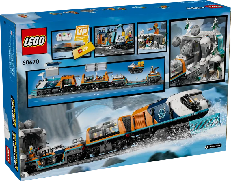 LEGO City 60470 Explorers Arctic Polar Express Train