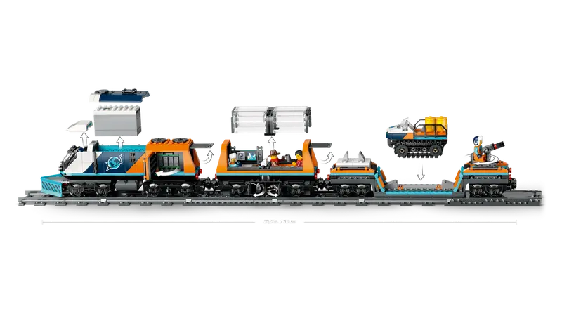 LEGO City 60470 Explorers Arctic Polar Express Train