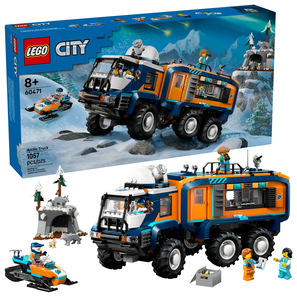 LEGO City 60471 Arctic Explorer Science Lab Truck