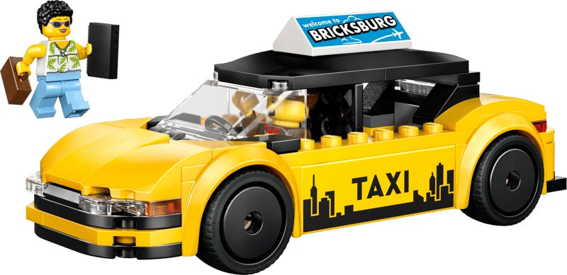 LEGO City 60487 Yellow Taxi