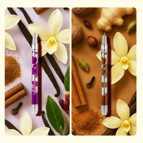 Lifelines Scented Lava Pen Set Violet/Brown