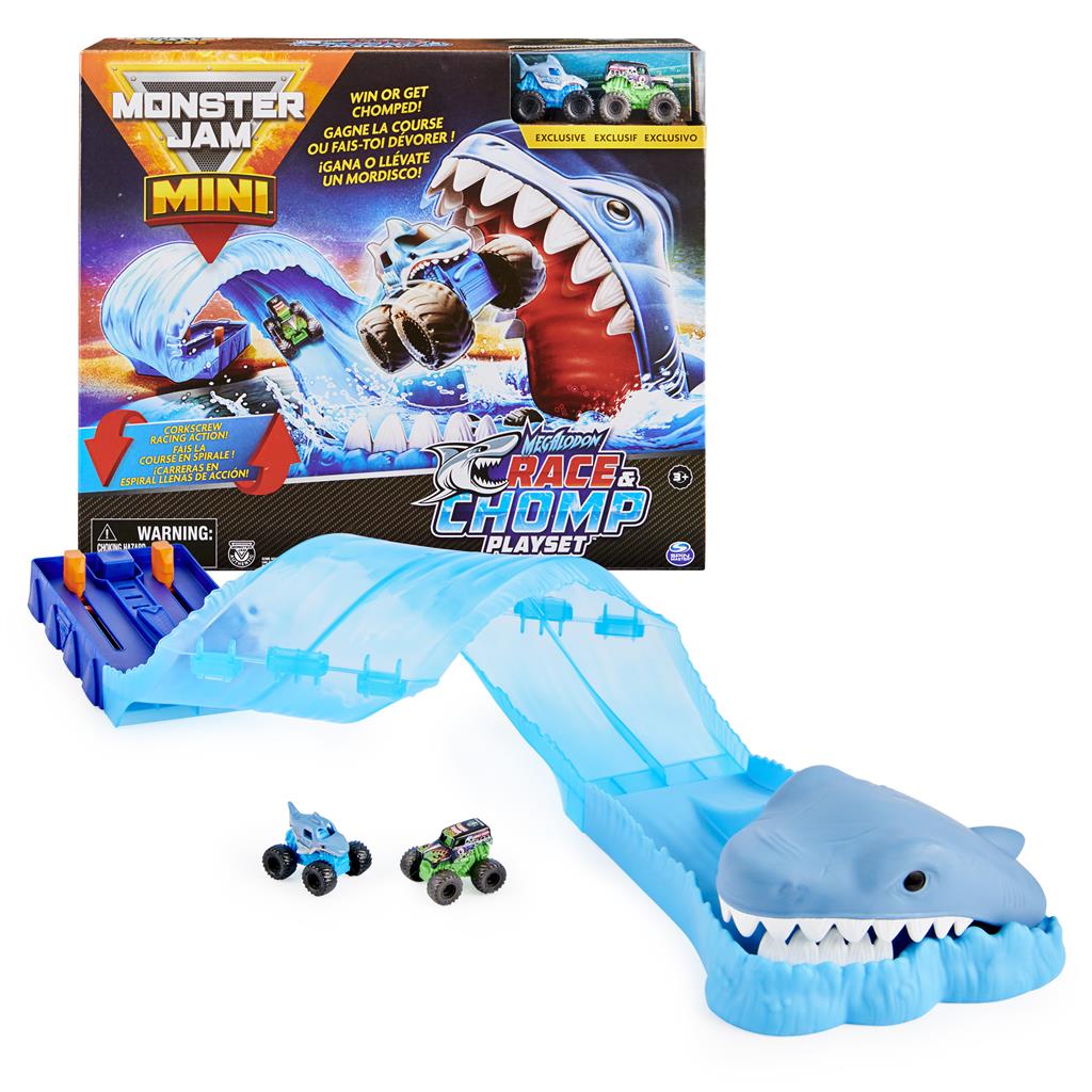 Monster Jam Mini Race Playset