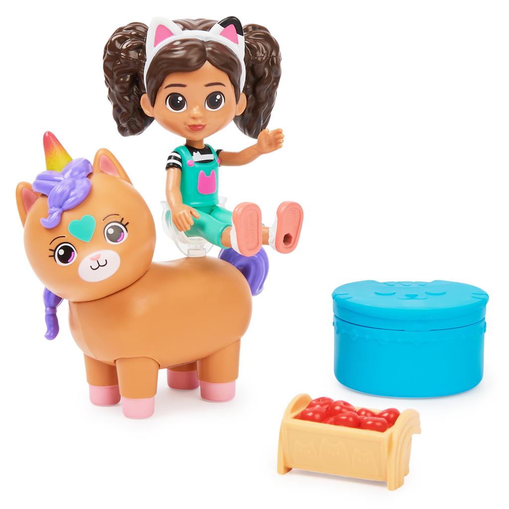 Gabby's Dollhouse Gabby Girl & Kico Pack