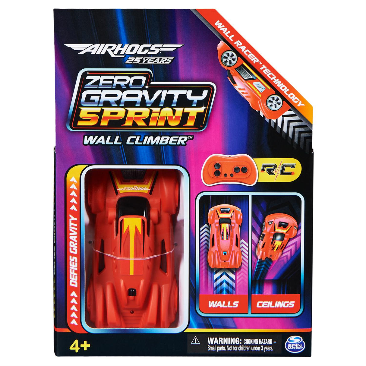 AirHogs Zero Gravity Sprint Wall Climbing Racer