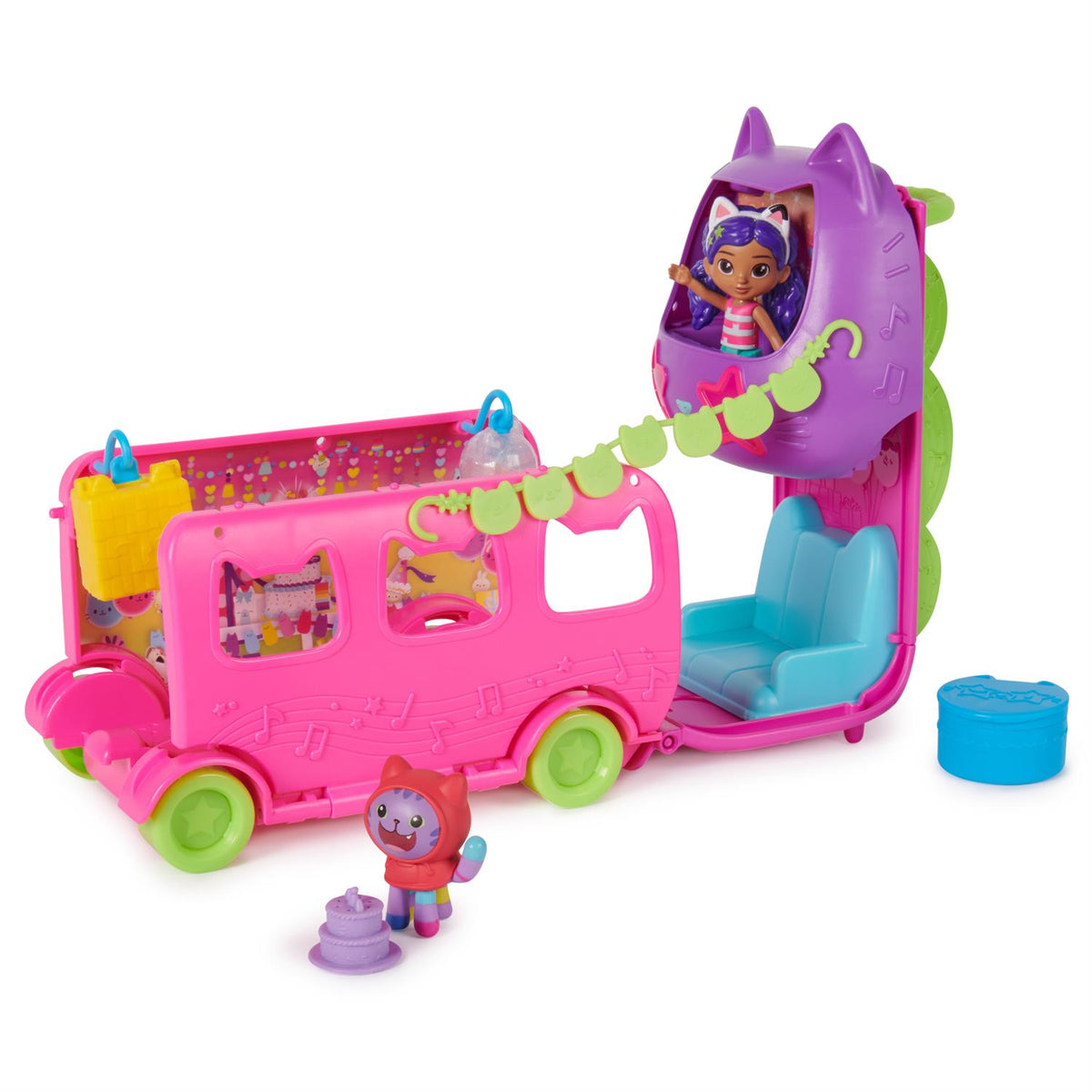 Gabby's Dollhouse Purrfect Party Bus