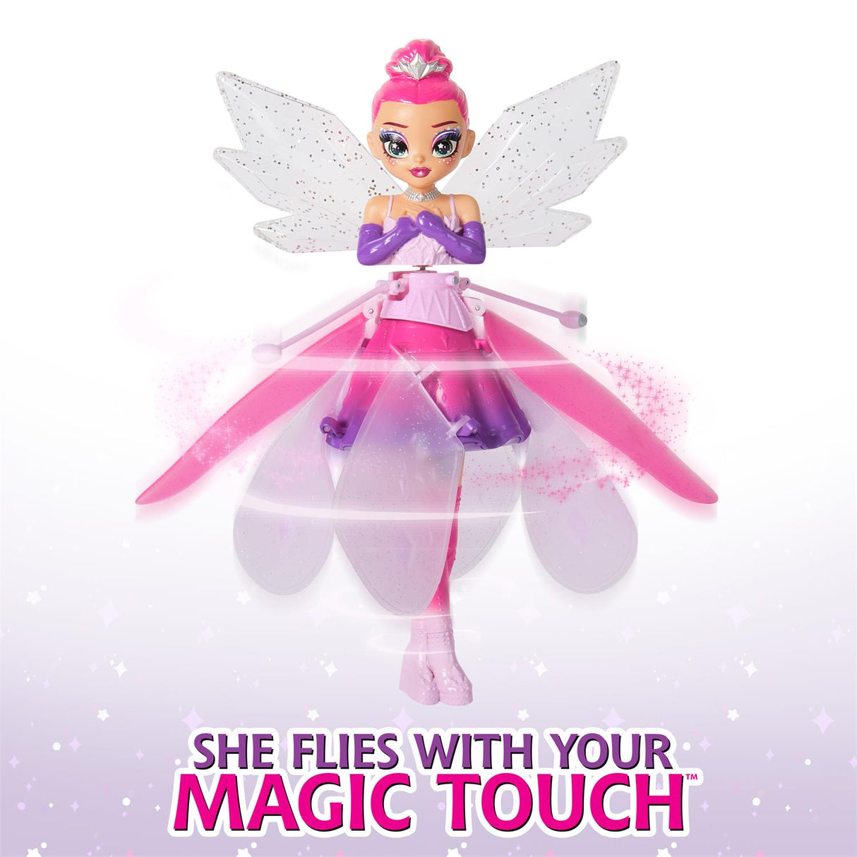 Crystal Flyers Magical Flying Toy Doll