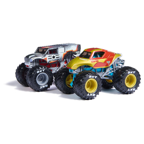 Monster Jam Marvel Die-Cast 1:64 Monster Truck 2 Pack