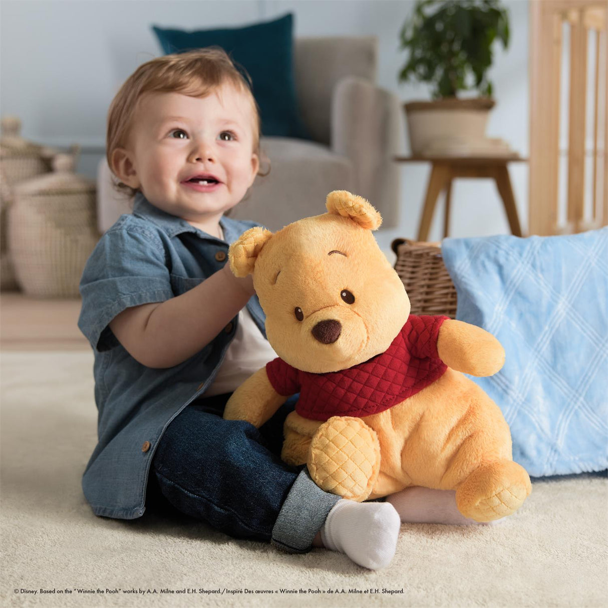 Gund Disney Oh So Snuggly Winnie the Pooh
