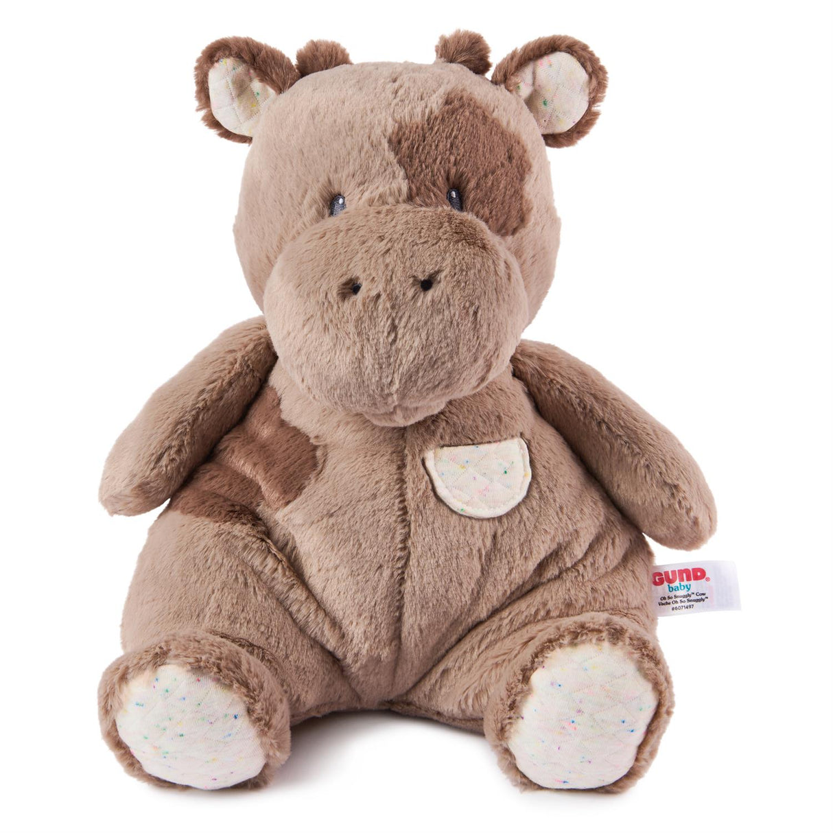 Gund Oh So Snuggly Large Cow