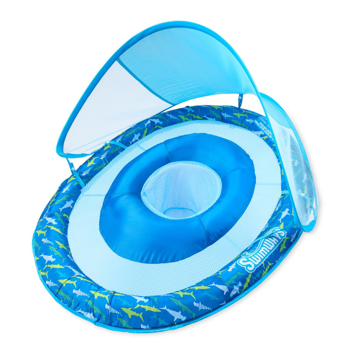 Swimways Baby Pool Float with Canopy & UPF Protection