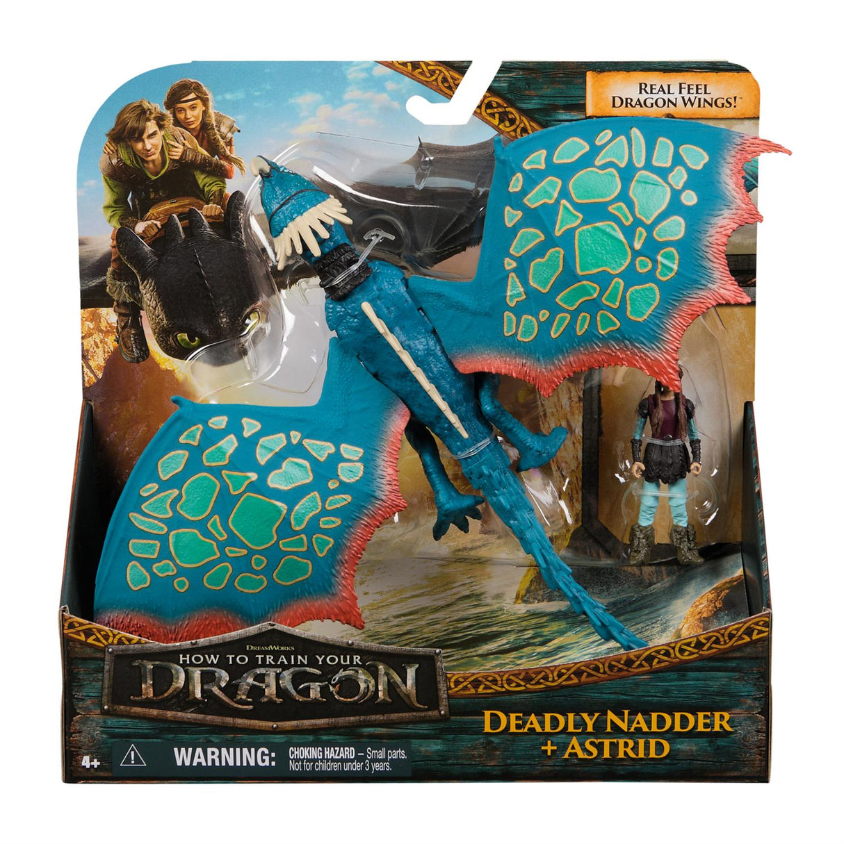 Dreamworks Dragons Figure and Dragon Viking
