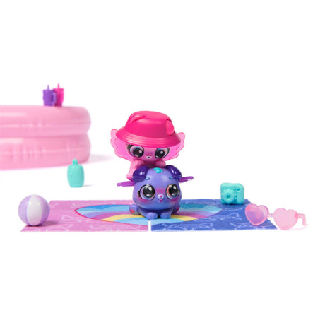 Hatchimals Alive Neon Rainbow Bestie Pool Party