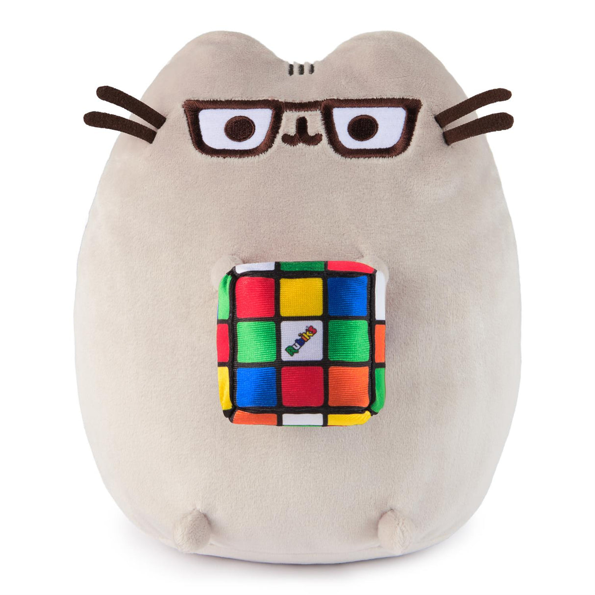 Gund Pusheen with Rubik`s Cube