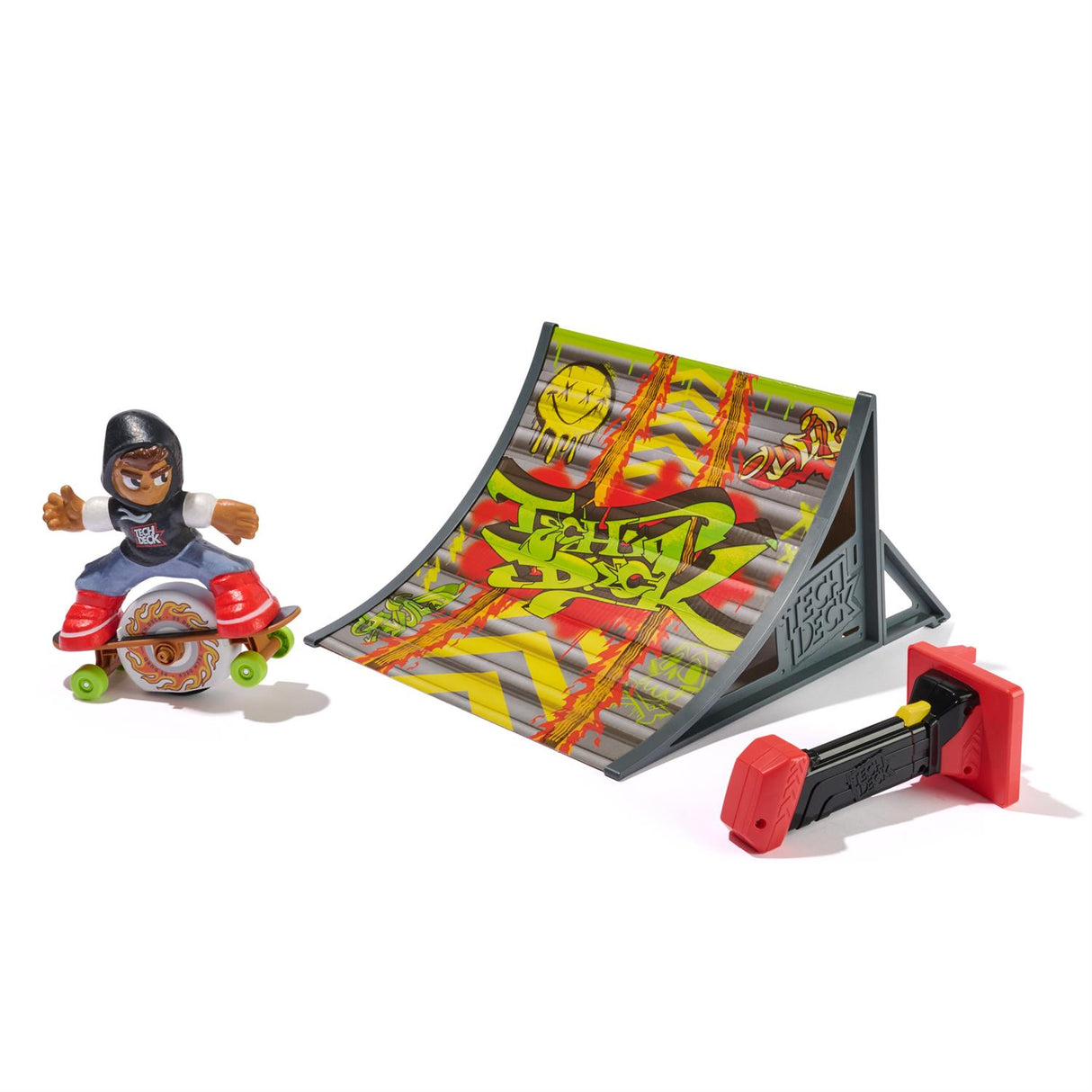 Tech Deck Shred N Blast Motorized Finger Skateboard