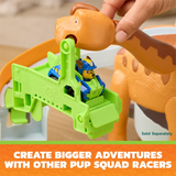 Paw Patrol: The Dino Movie, Lift & Race Dino Playset With 10-Inch Brachiosaurus