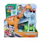 Paw Patrol: The Dino Movie, Lift & Race Dino Playset With 10-Inch Brachiosaurus