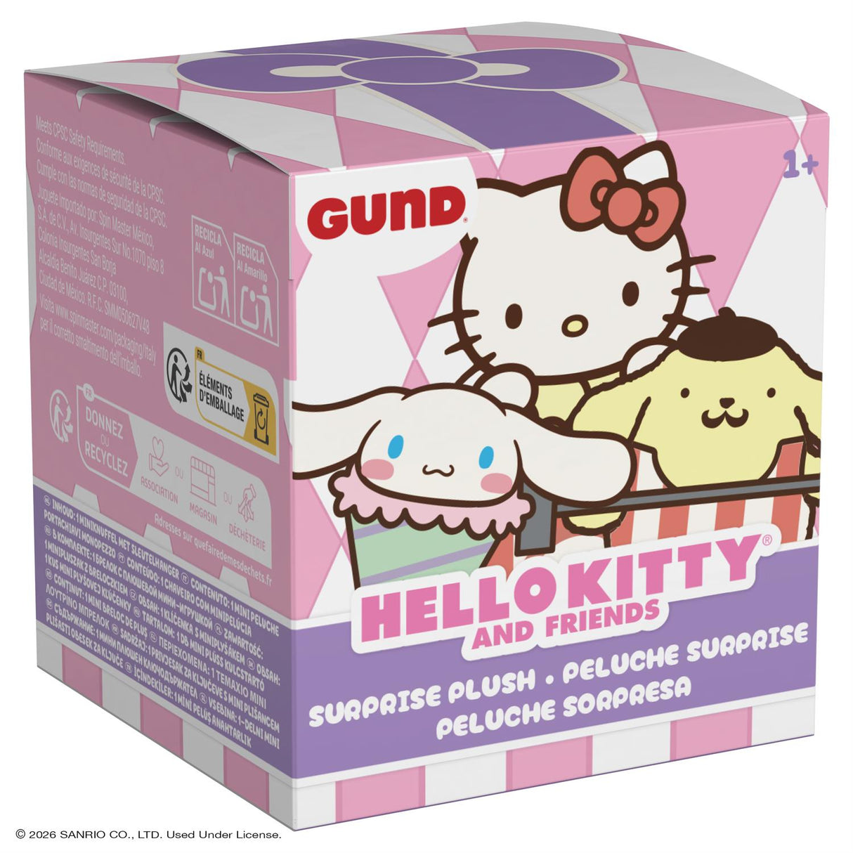 Gund Hello Kitty and Friends Circus Surprise Box