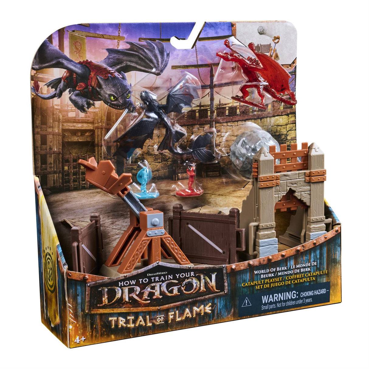 DreamWorks Dragons World of Berk Catapult Playset