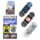 Tech Deck Fingerboard Display Stand and Skateboard Wall Mount - 1 Piece