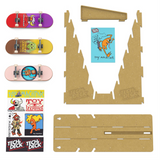 Tech Deck Fingerboard Display Stand and Skateboard Wall Mount - 1 Piece
