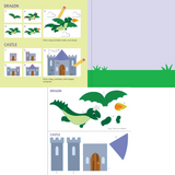 Sticker & Draw Unicorns & Friends (Create 30 Images)