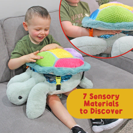 Sunny the Weighted Sea Turtle Lap Pad