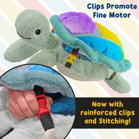Sunny the Weighted Sea Turtle Lap Pad