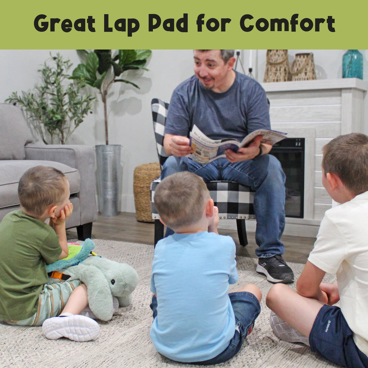 Sunny the Weighted Sea Turtle Lap Pad
