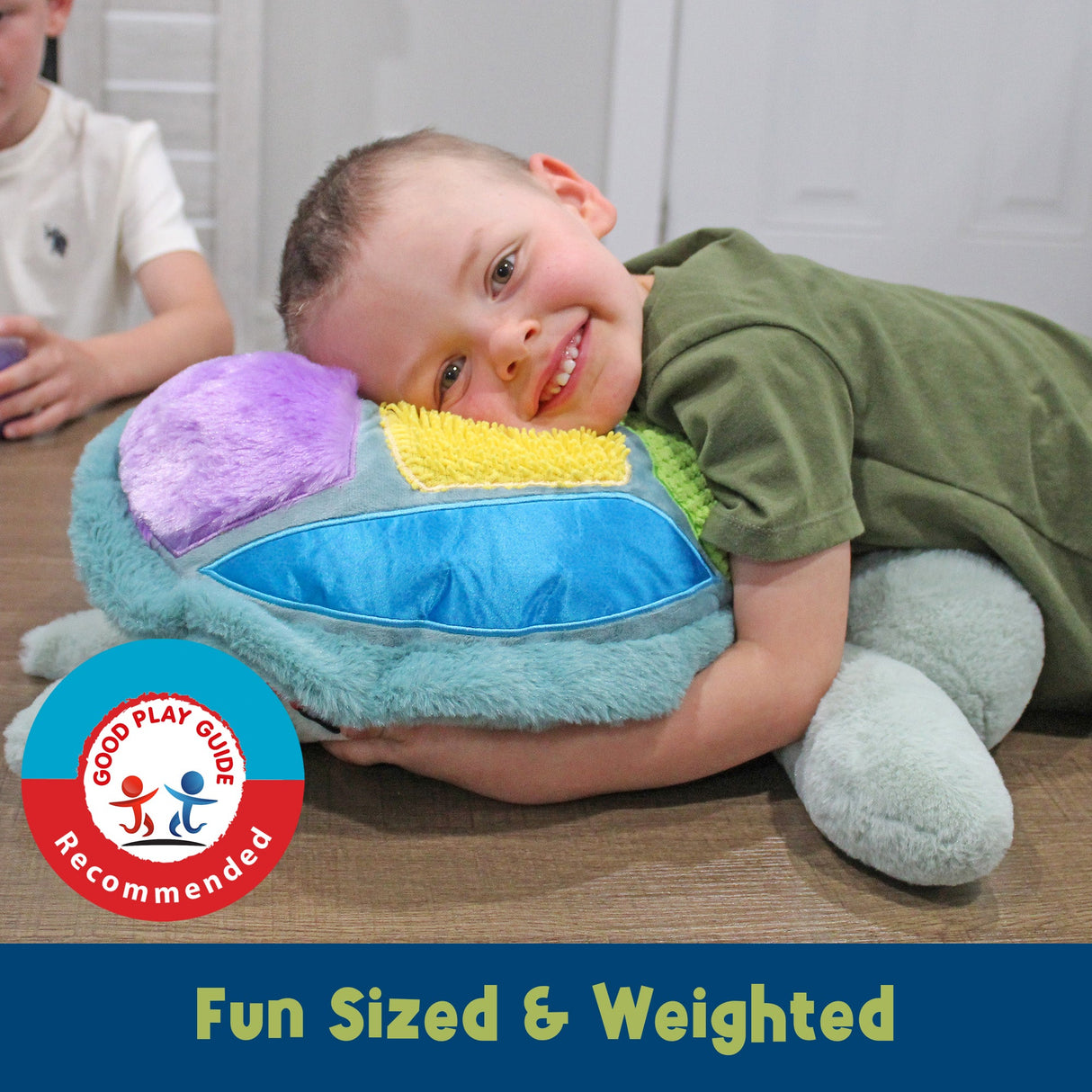 Sunny the Weighted Sea Turtle Lap Pad
