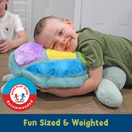 Sunny the Weighted Sea Turtle Lap Pad