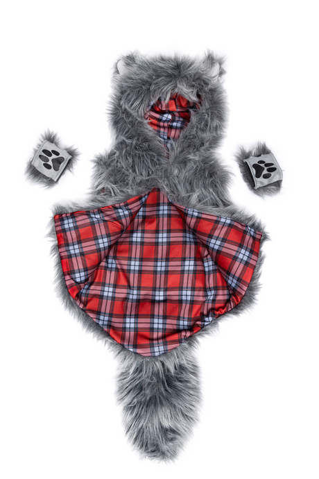 Big Bad Wolf Vest with Gloves Size 5-6
