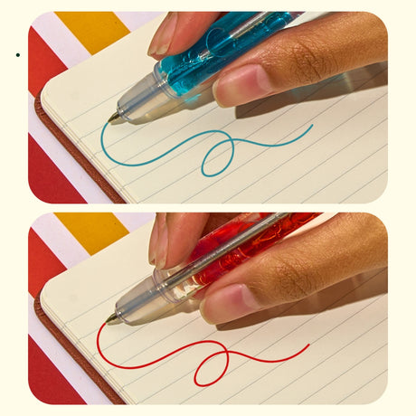 Lifelines Scented Lava Pen Set Blue/Red