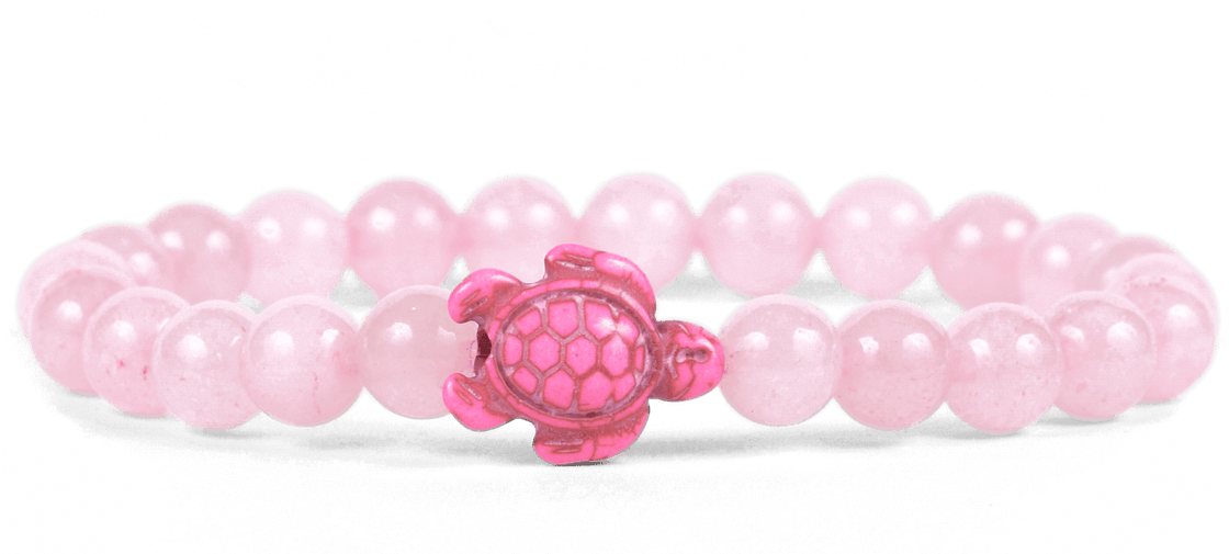 Fahlo Bracelet Turtle Coral Reef Pink